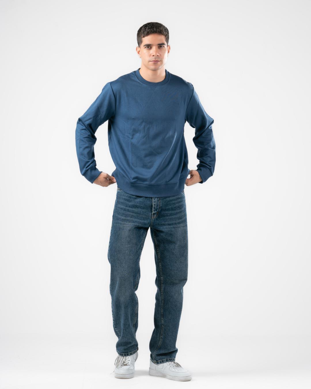 Plain Round Neck Sweater