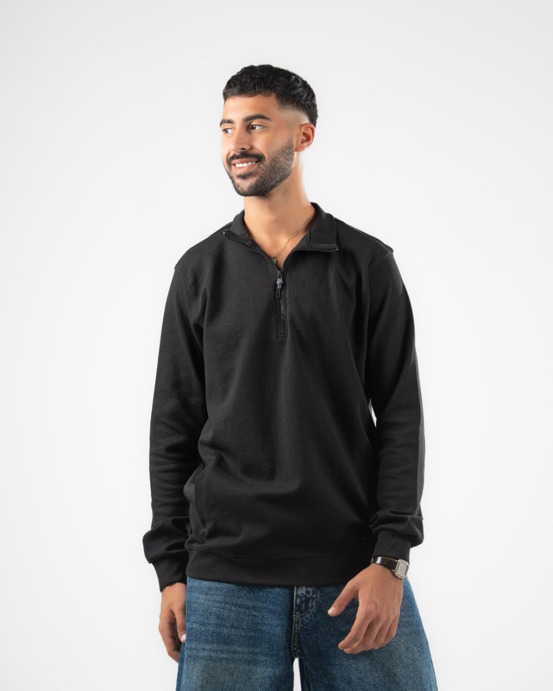 سويت شيرت بسوستة ربع طول