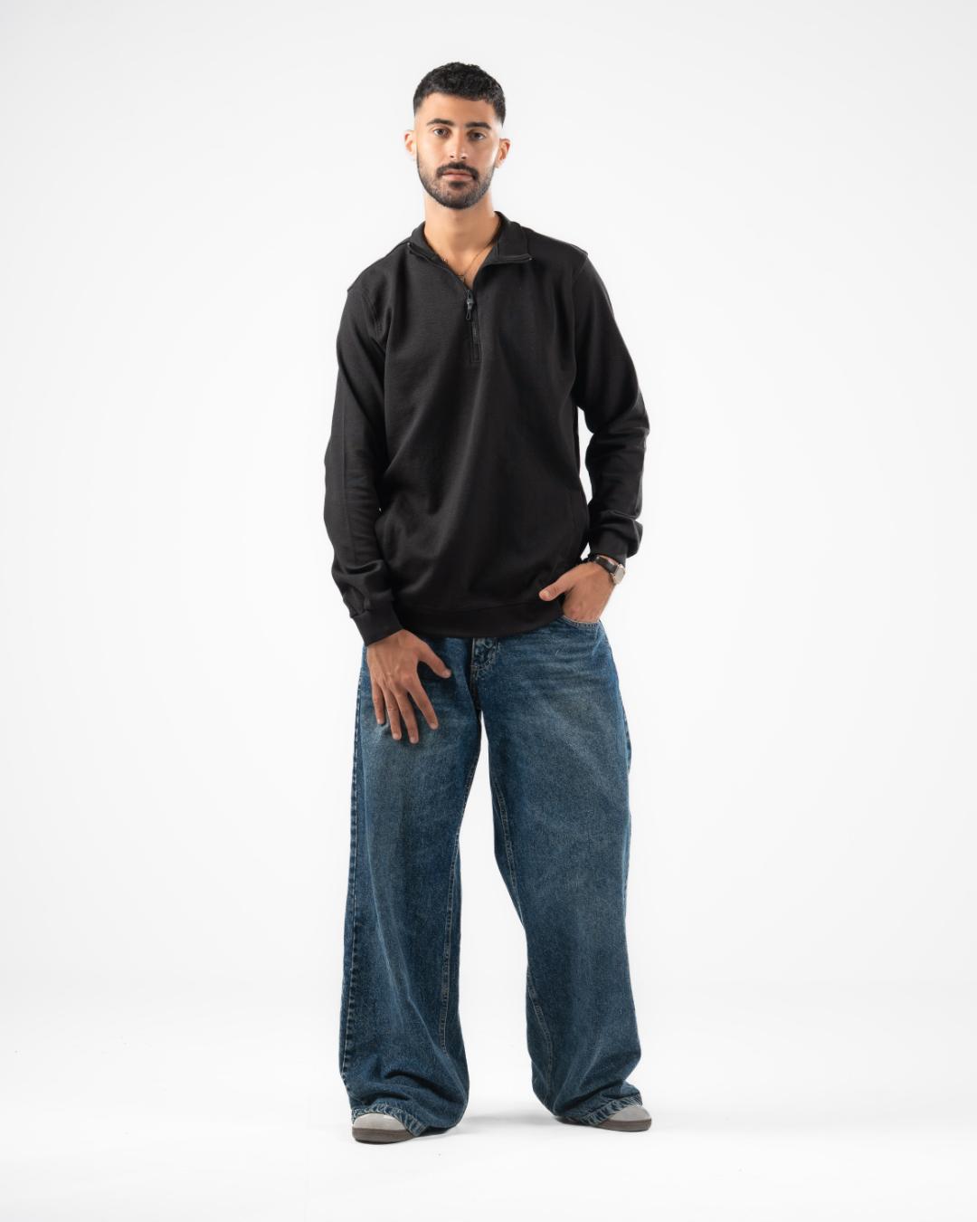 سويت شيرت بسوستة ربع طول