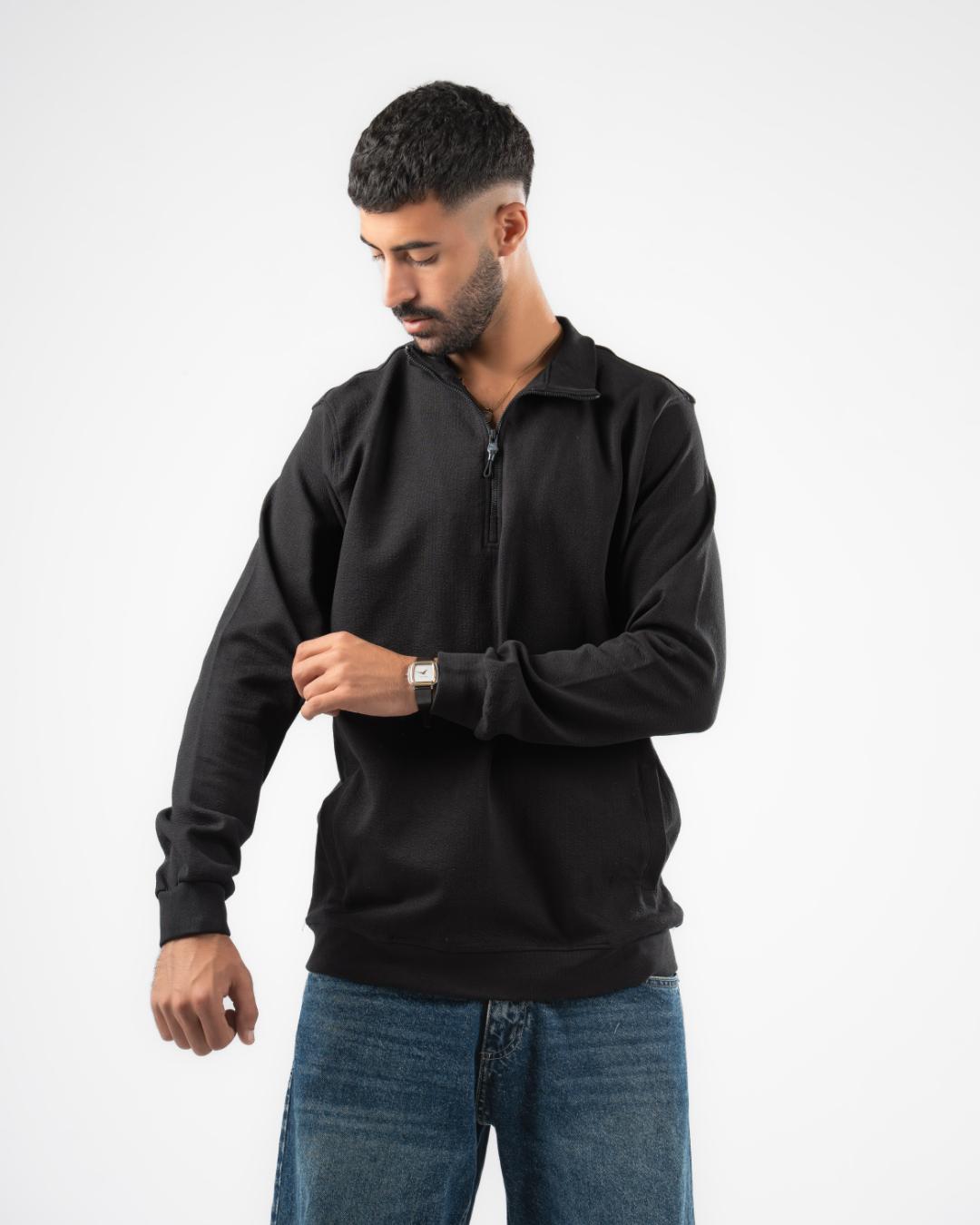 سويت شيرت بسوستة ربع طول