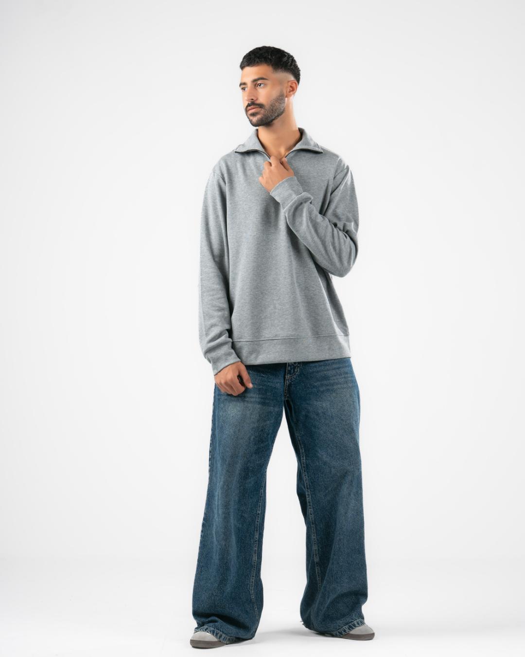 سويت شيرت بسوستة ربع طول