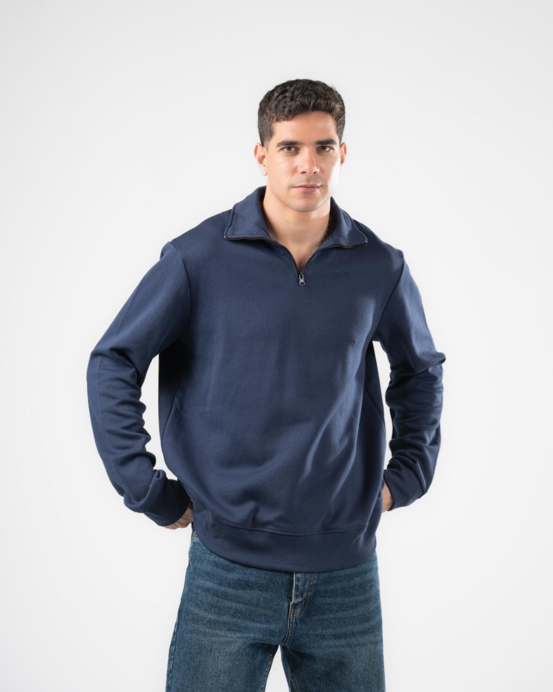 سويت شيرت بسوستة ربع طول