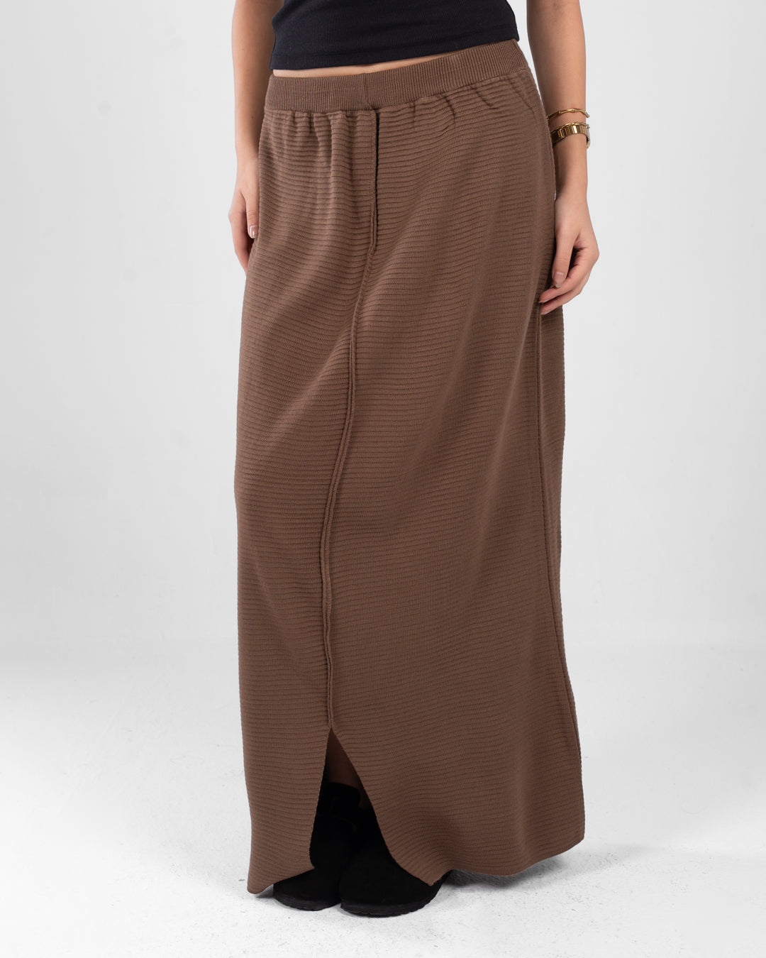 Women Lynx Knitted Skirt