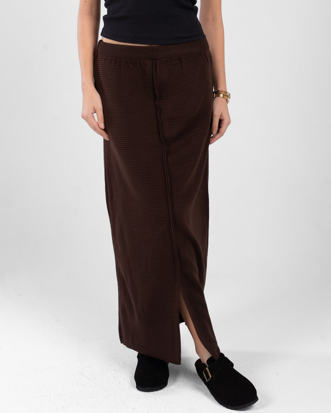 Women Lynx Knitted Skirt