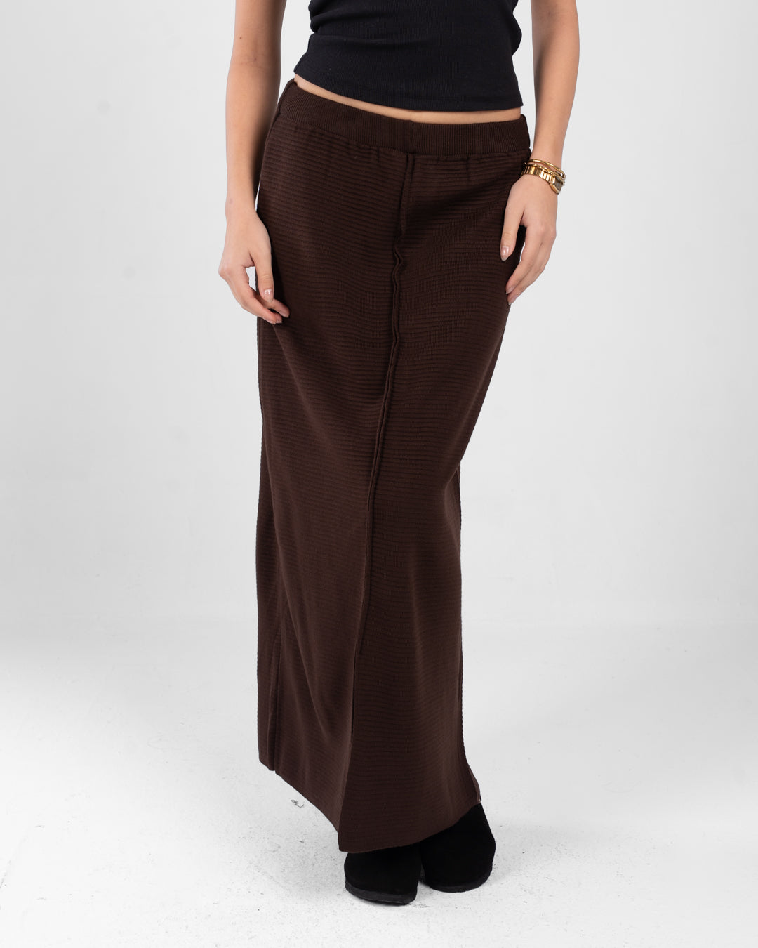 Women Lynx Knitted Skirt