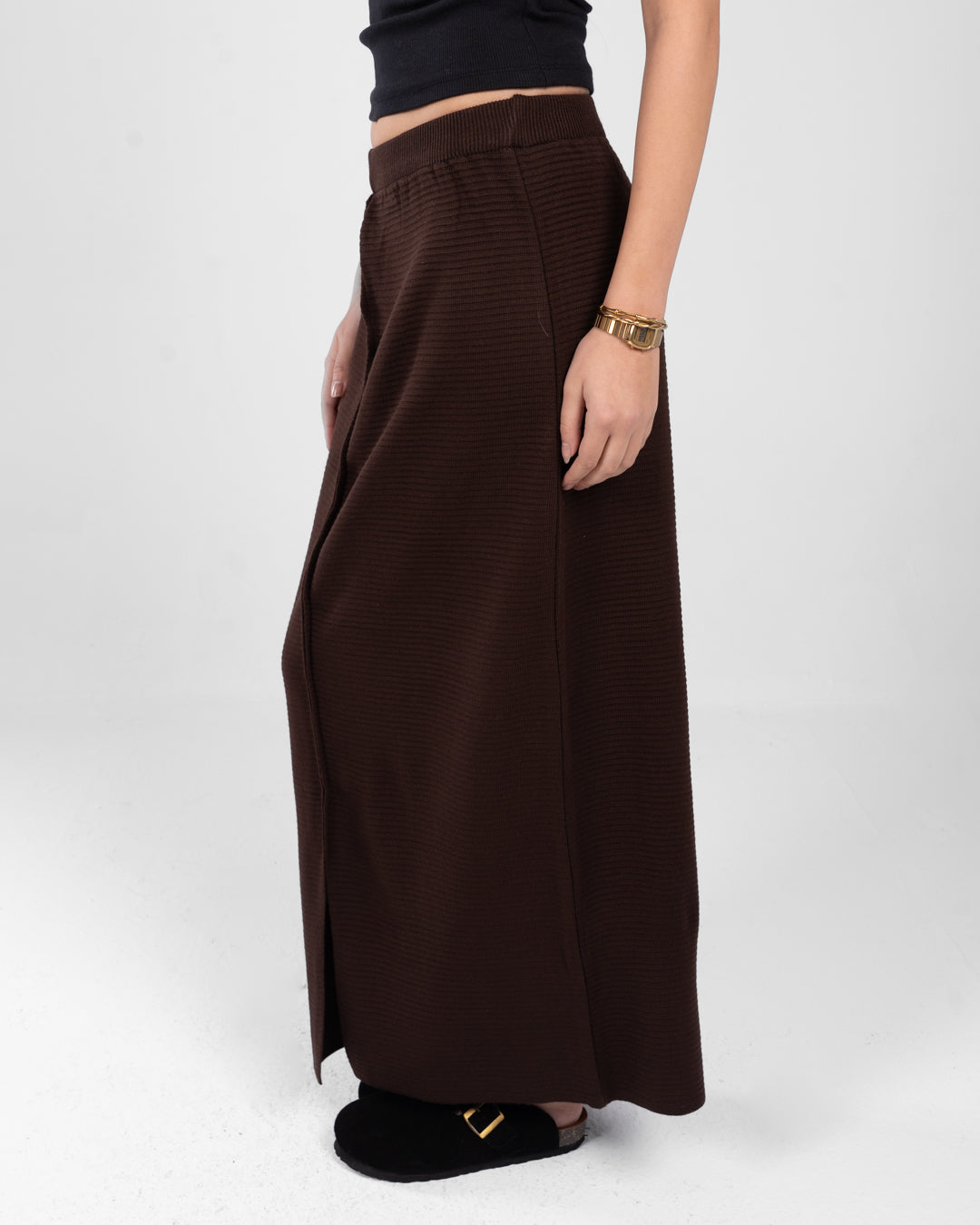 Women Lynx Knitted Skirt