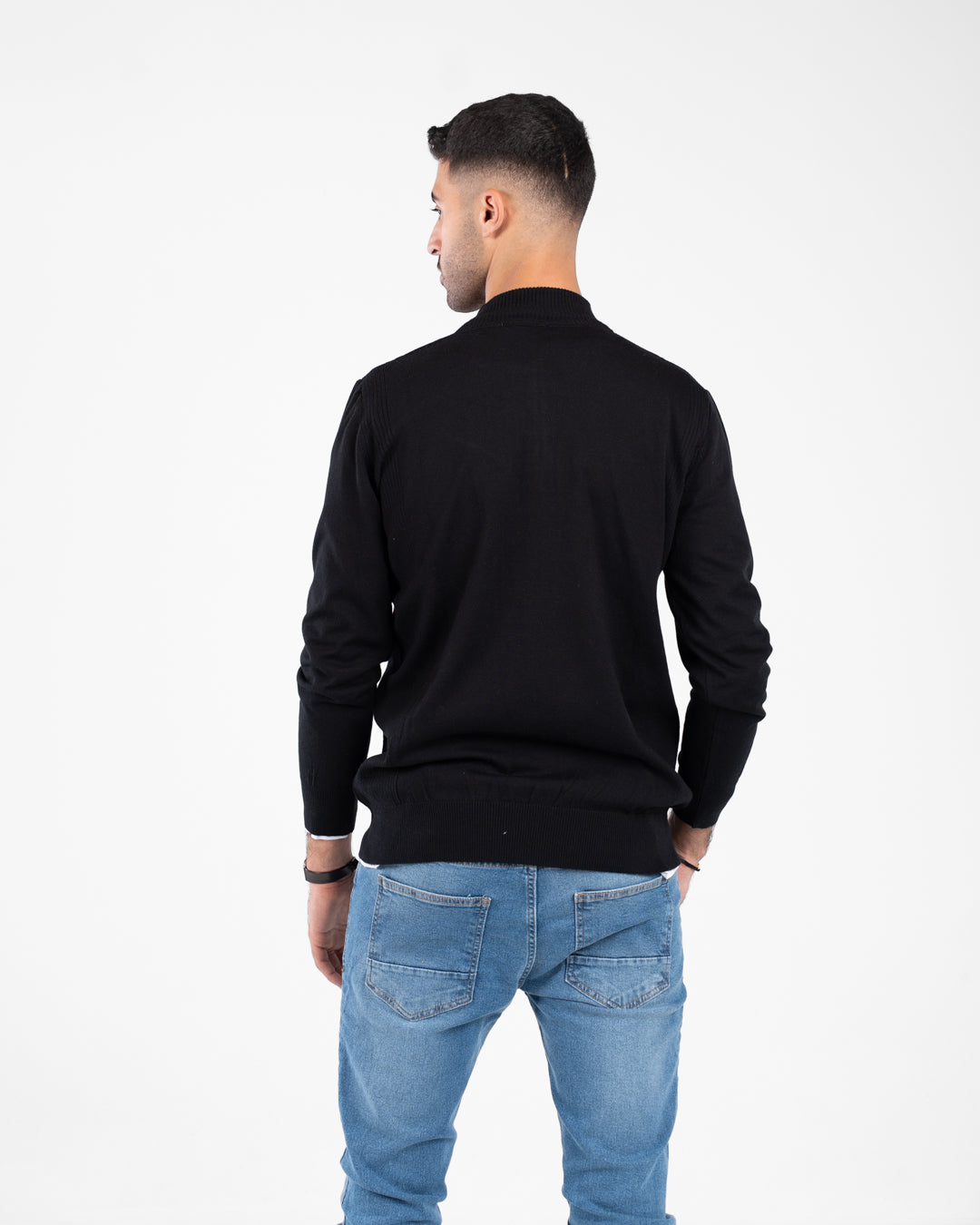 Men Half Zippered Pullover