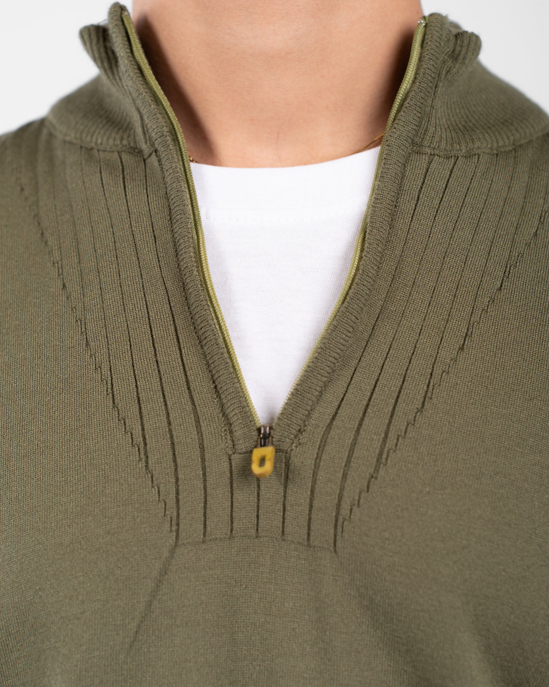 Men Half Zippered Pullover
