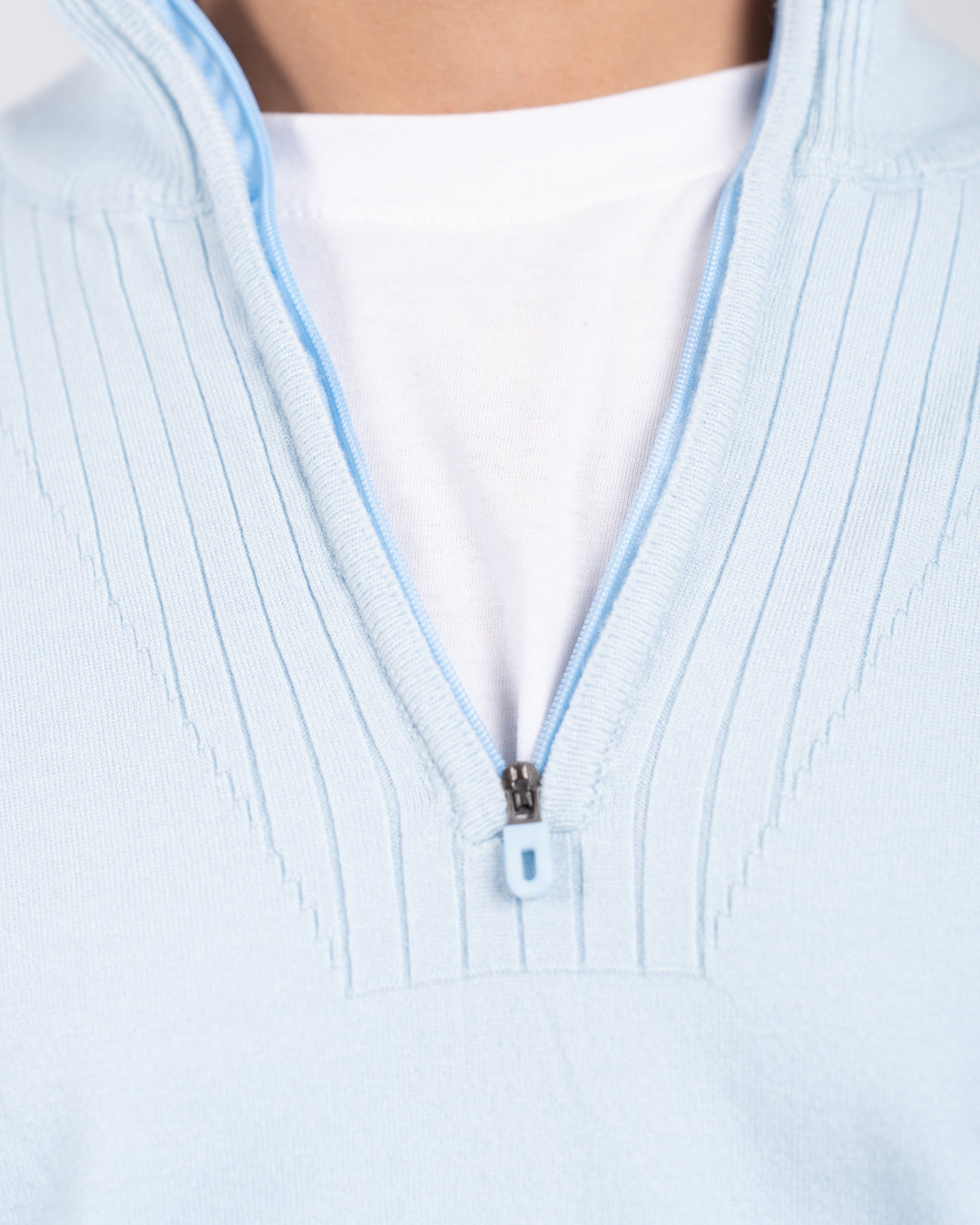 Men Half Zippered Pullover