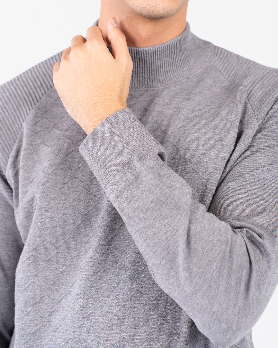 سترة جاكار نصف رجالية