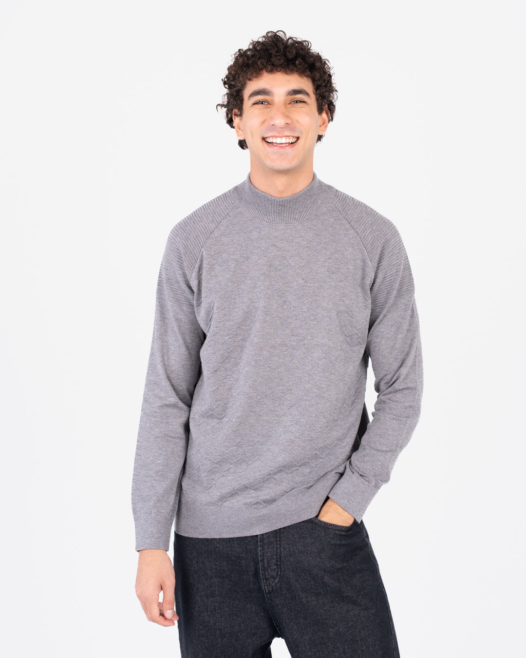 سترة جاكار نصف رجالية