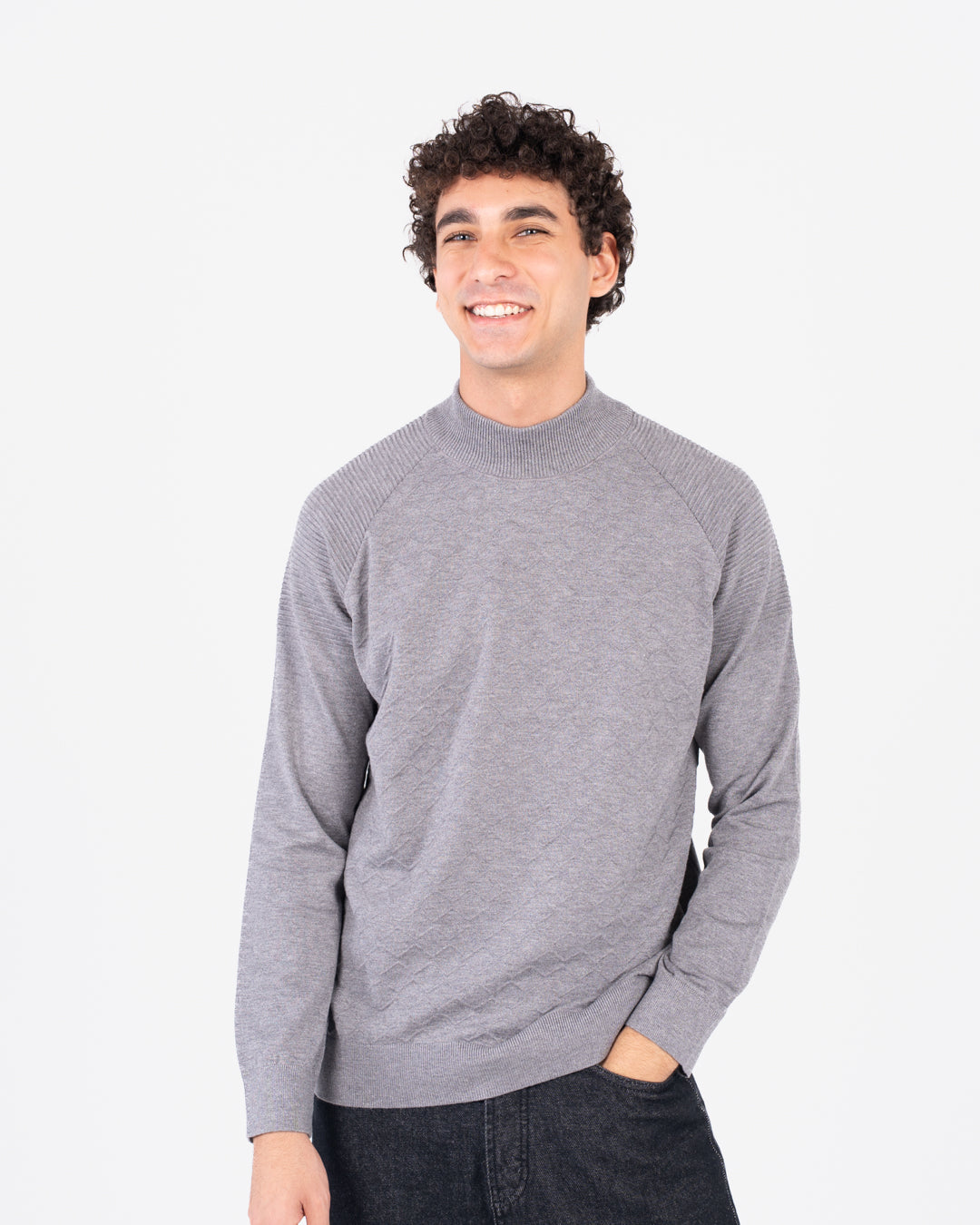 سترة جاكار نصف رجالية