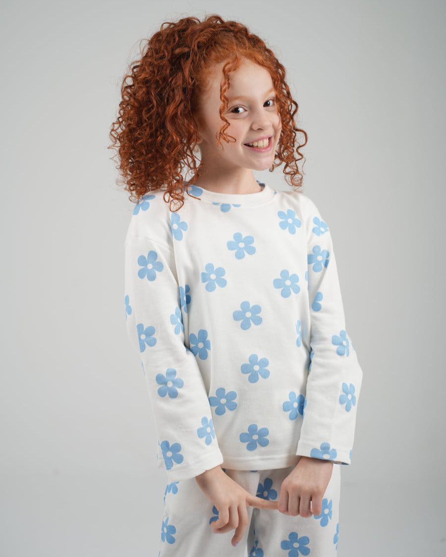 بيجامة بناتي ورود