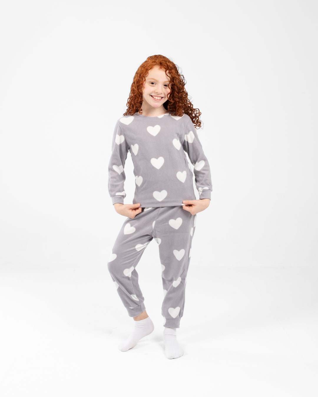 Girls Heart Pyjamas