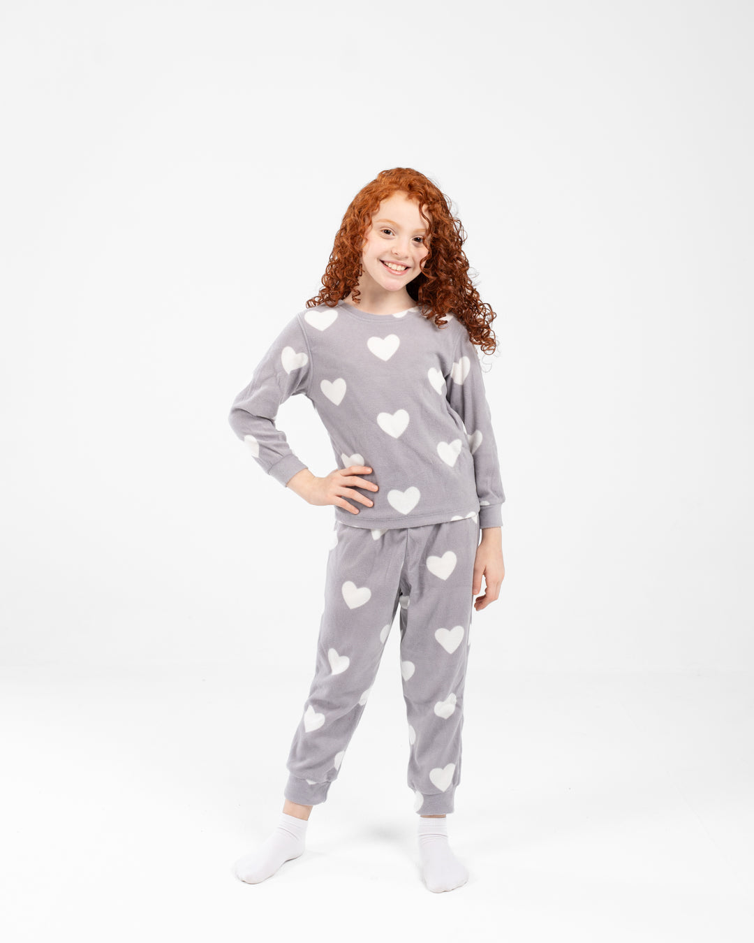Girls Heart Pyjamas
