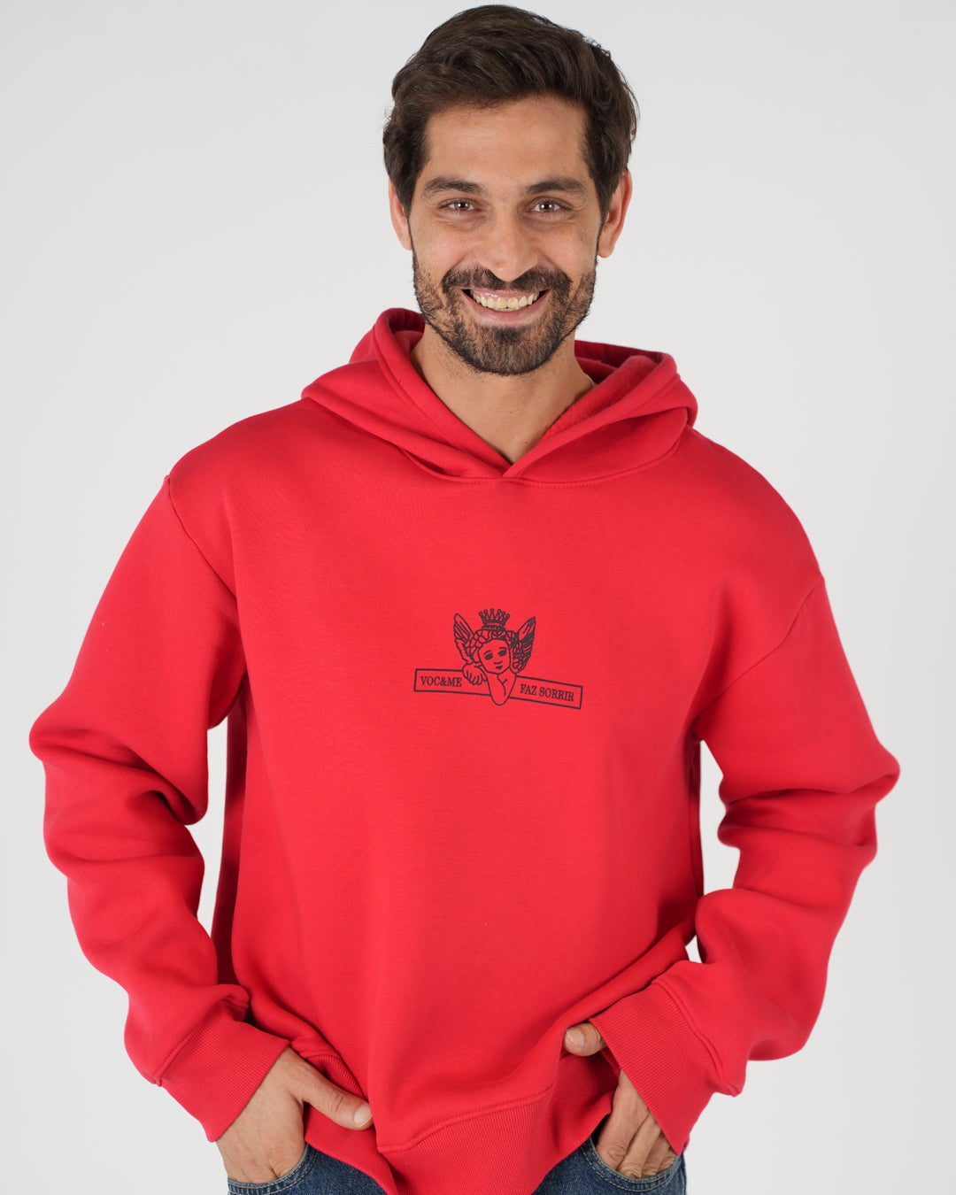 سويت شيرت رجالي بطبعتين