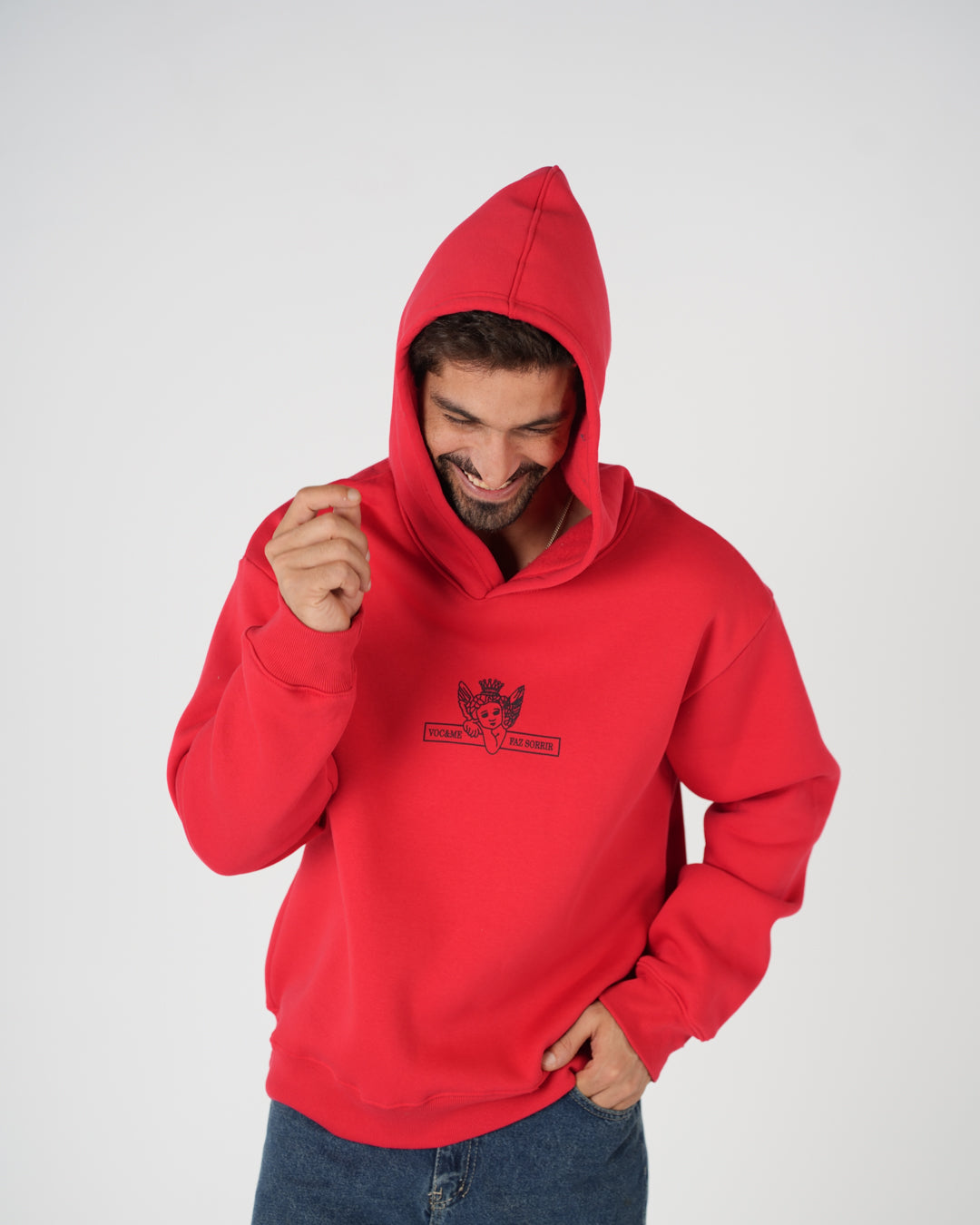 سويت شيرت رجالي بطبعتين