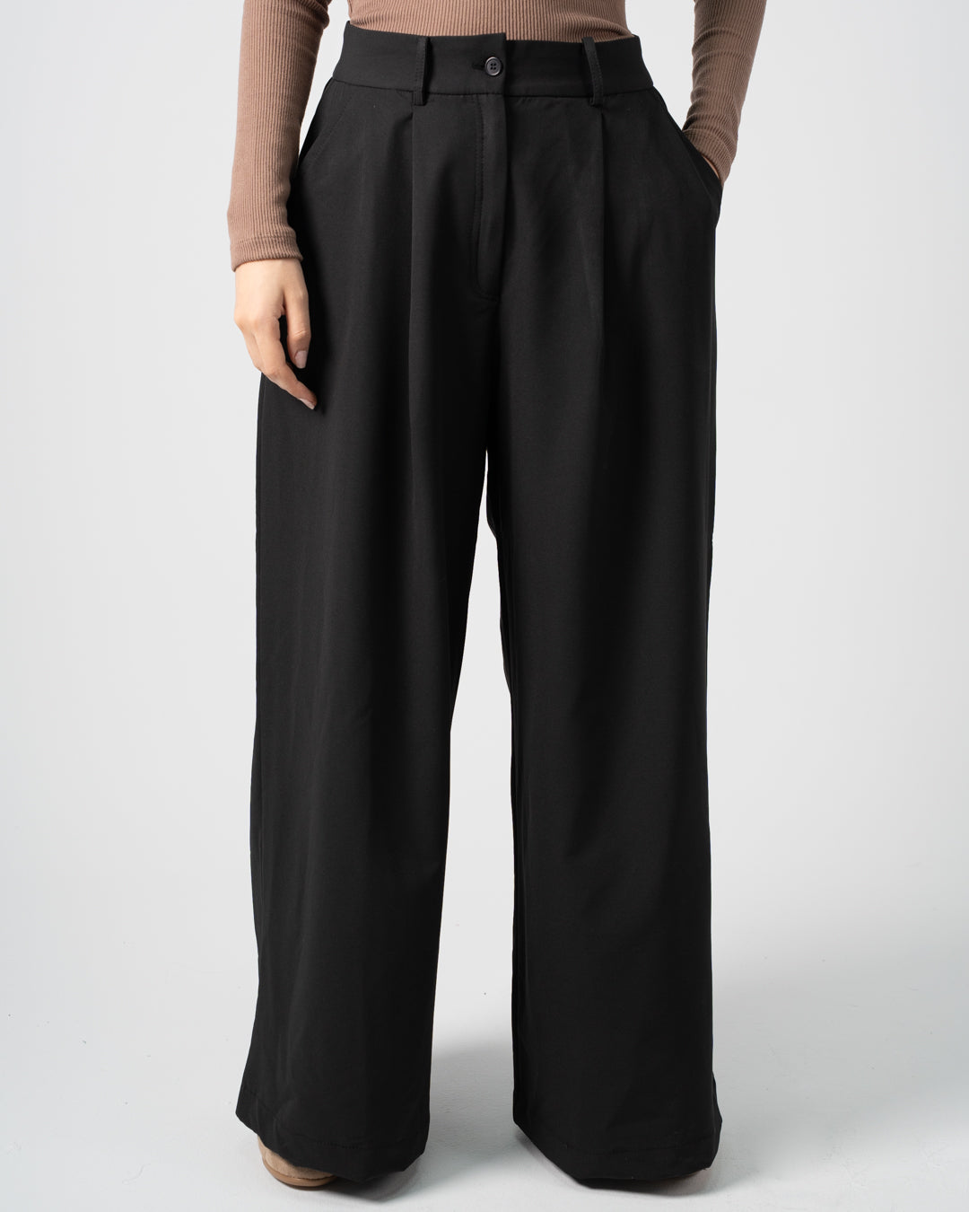 بنطال نسائي رسمي سادة