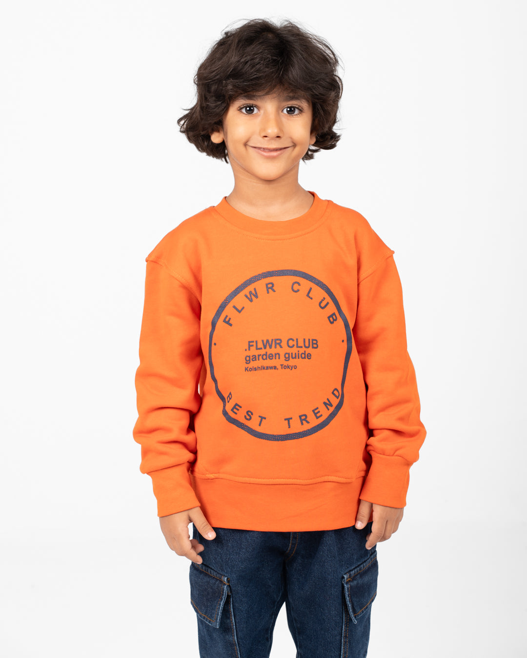 سويت شيرت للأولاد من FLWR CLUB