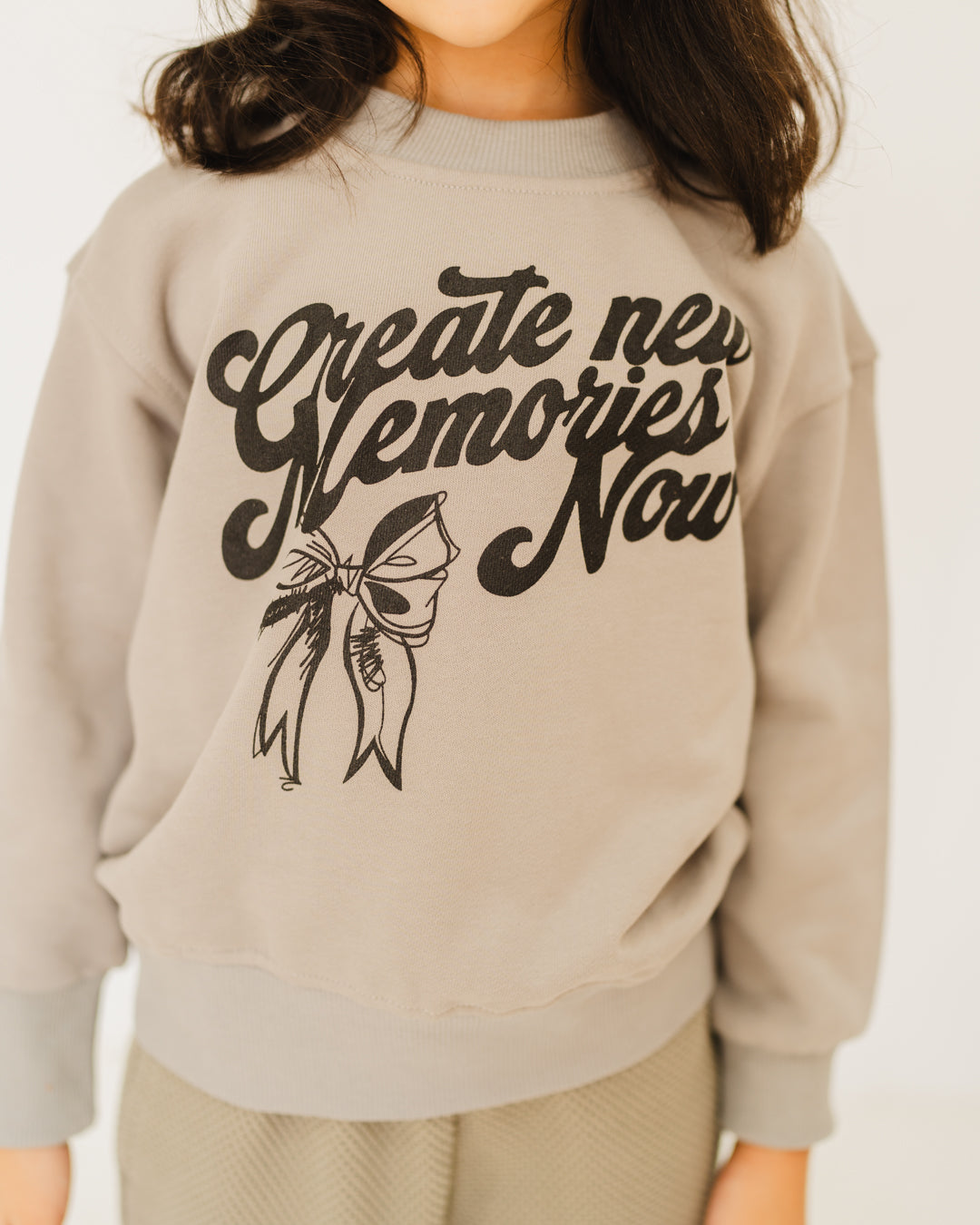 Girl Round Neck SweatShirt