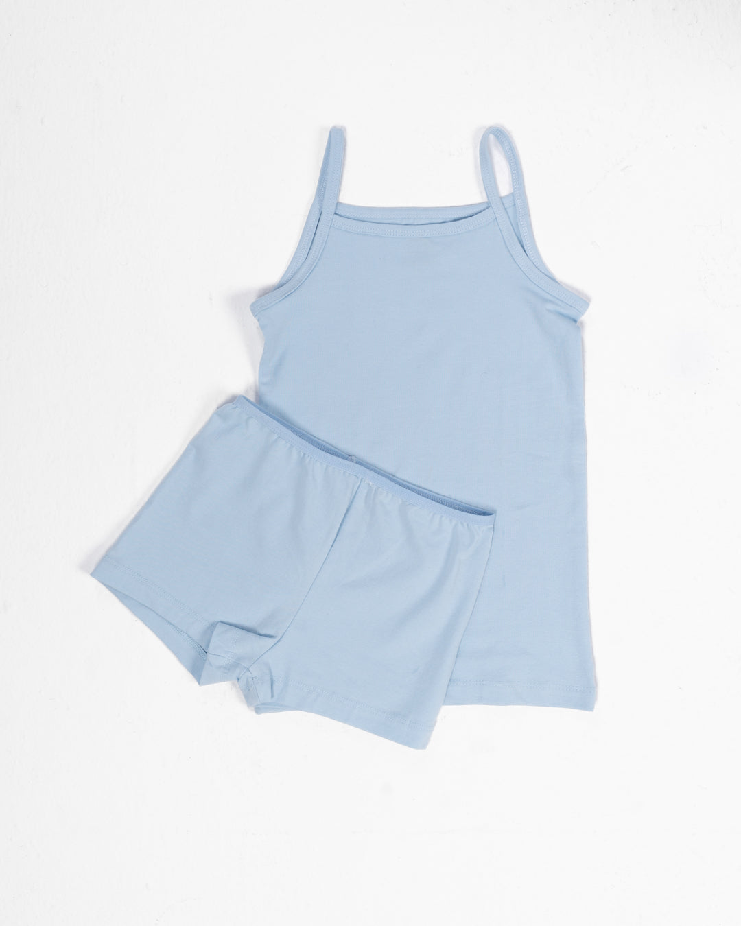 Girls Plain Basic Top 2PCS