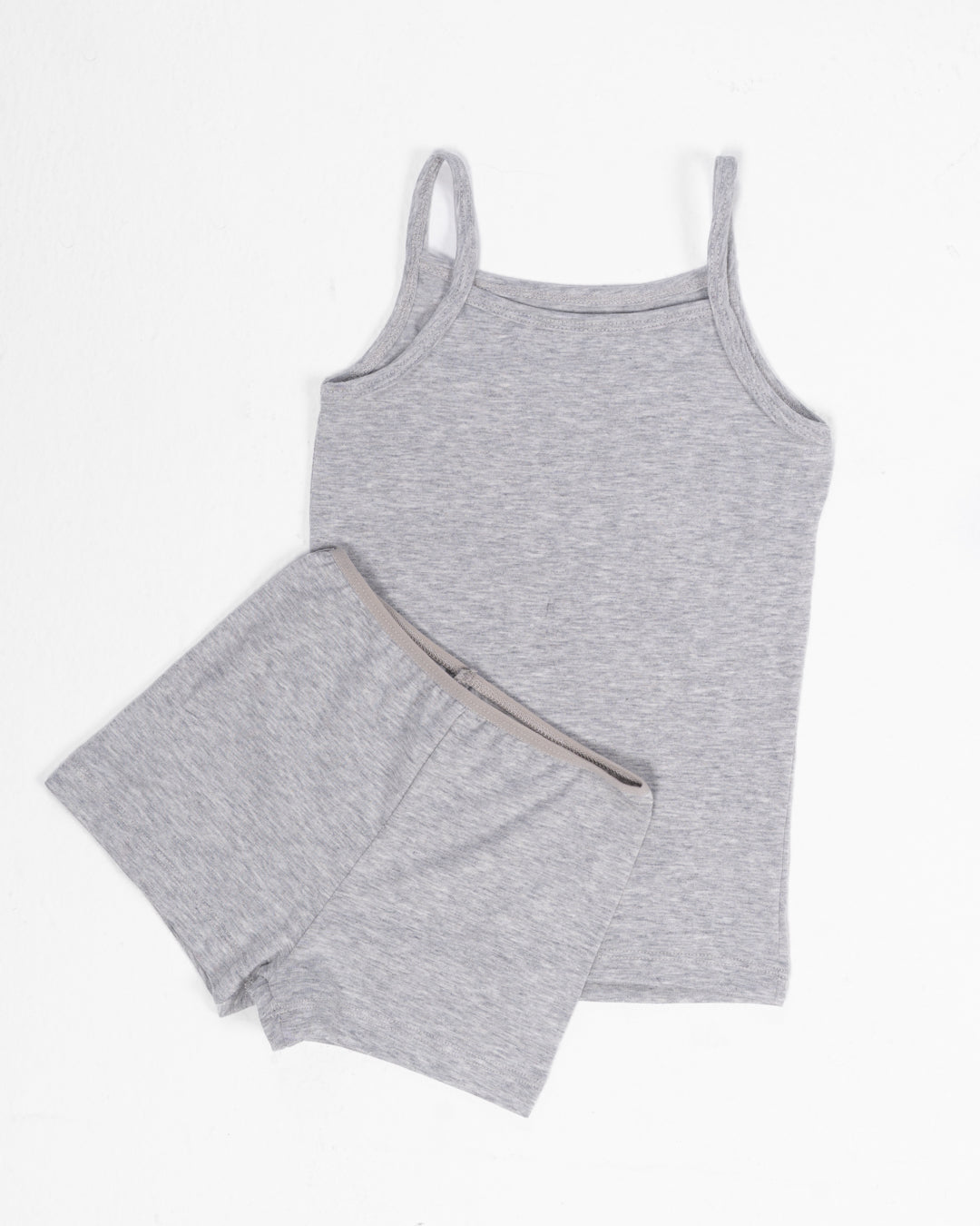 Girls Plain Basic Top 2PCS