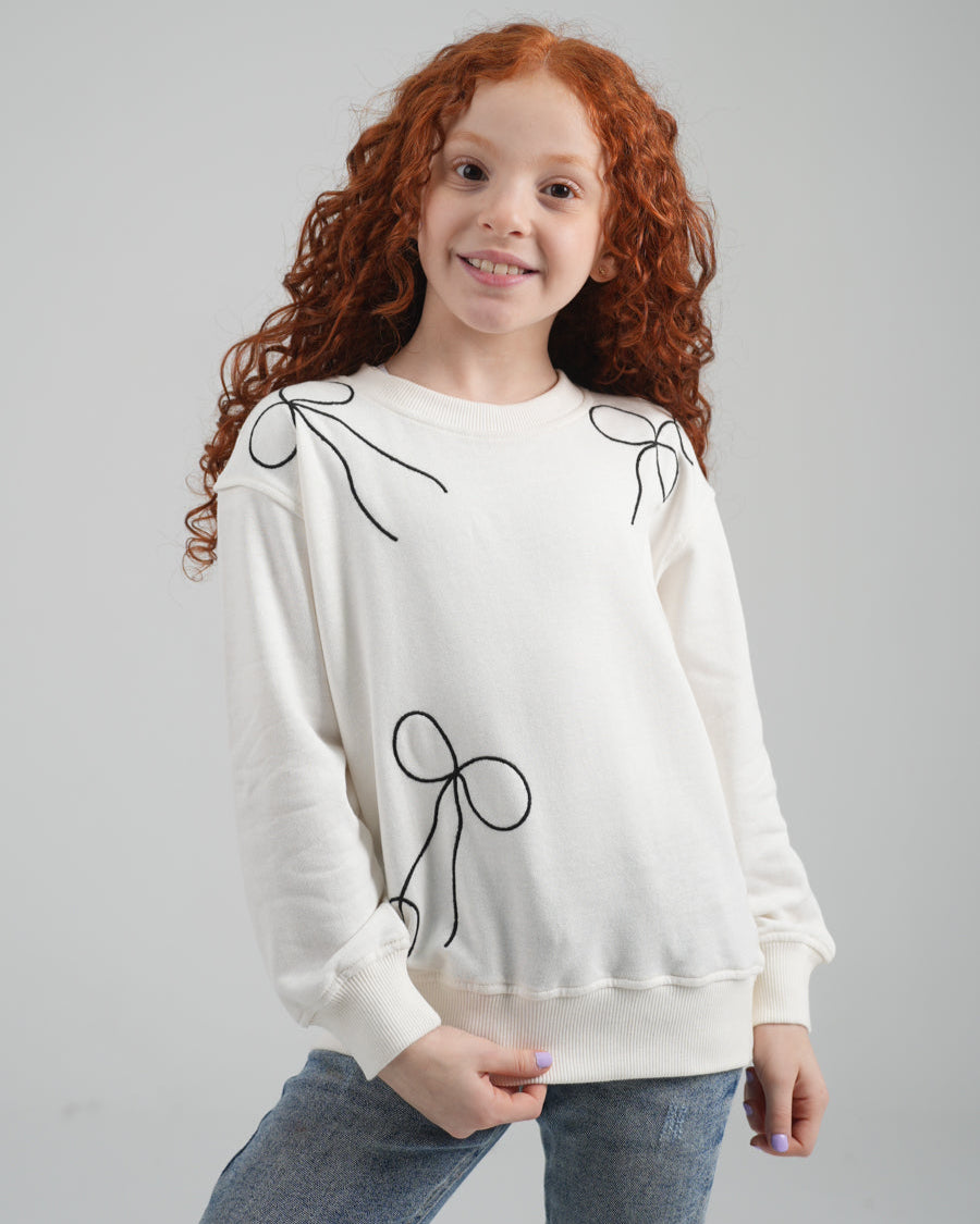 Ribbons Girl SweatShirt