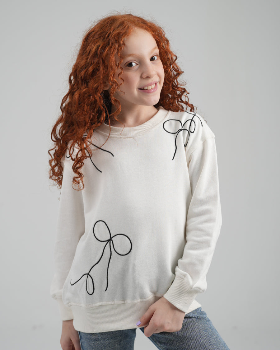Ribbons Girl SweatShirt