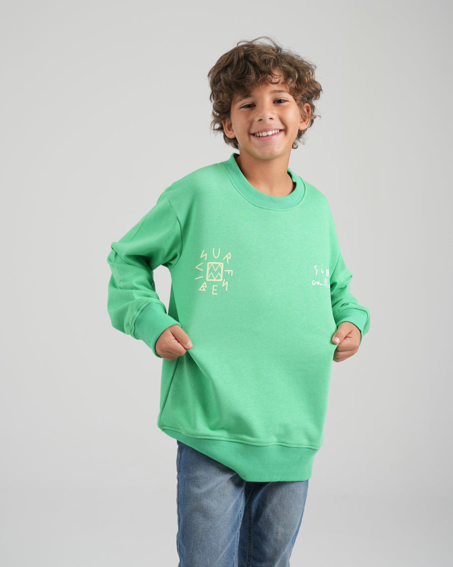 Double Printed Boy SweatShirt