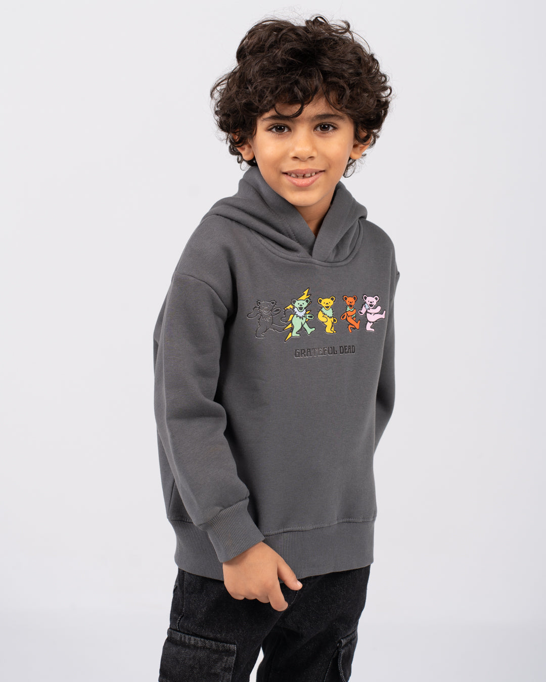 سويت شيرت للأولاد بطبعة مزدوجة