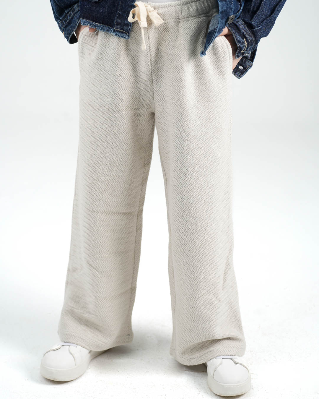 Wide Leg Sweat Pants For Girls