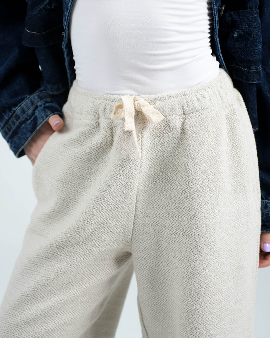 Wide Leg Sweat Pants For Girls