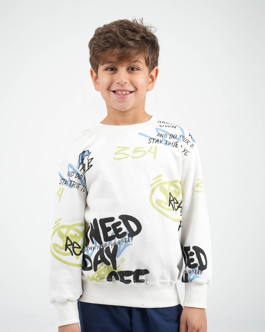 Printed Boy Sweat Shirt