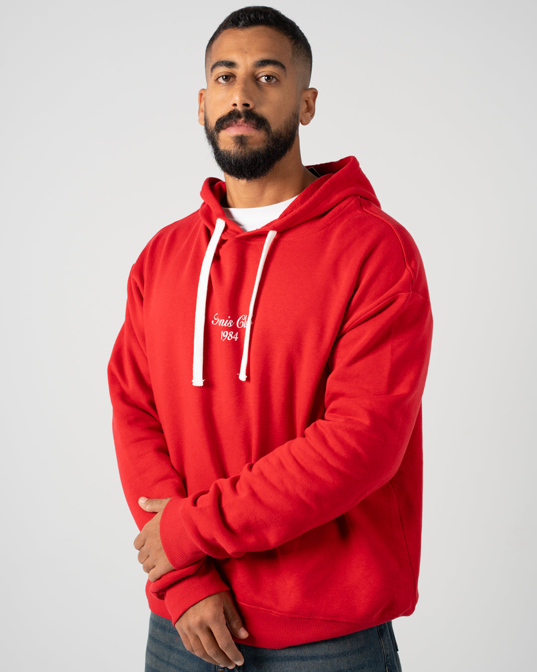 سويتشيرت رجالي بطبعة مزدوجة