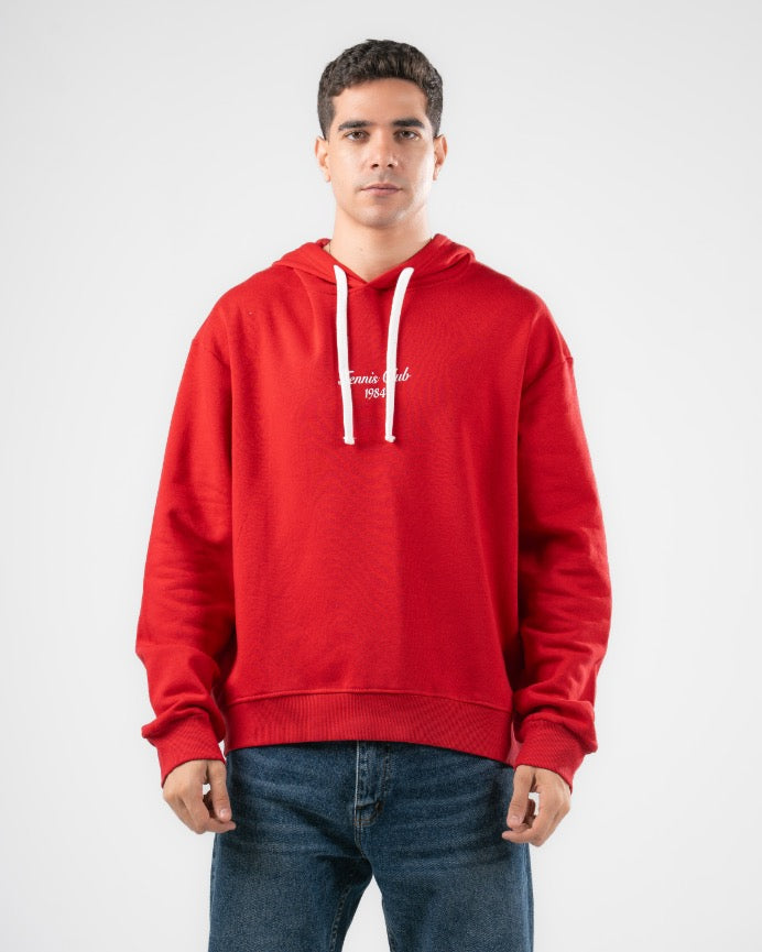 سويتشيرت رجالي بطبعة مزدوجة