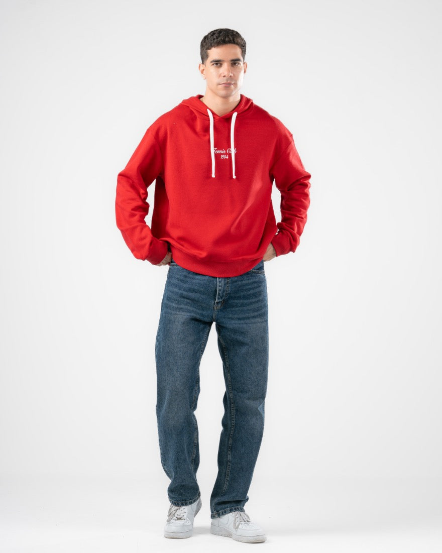 سويتشيرت رجالي بطبعة مزدوجة