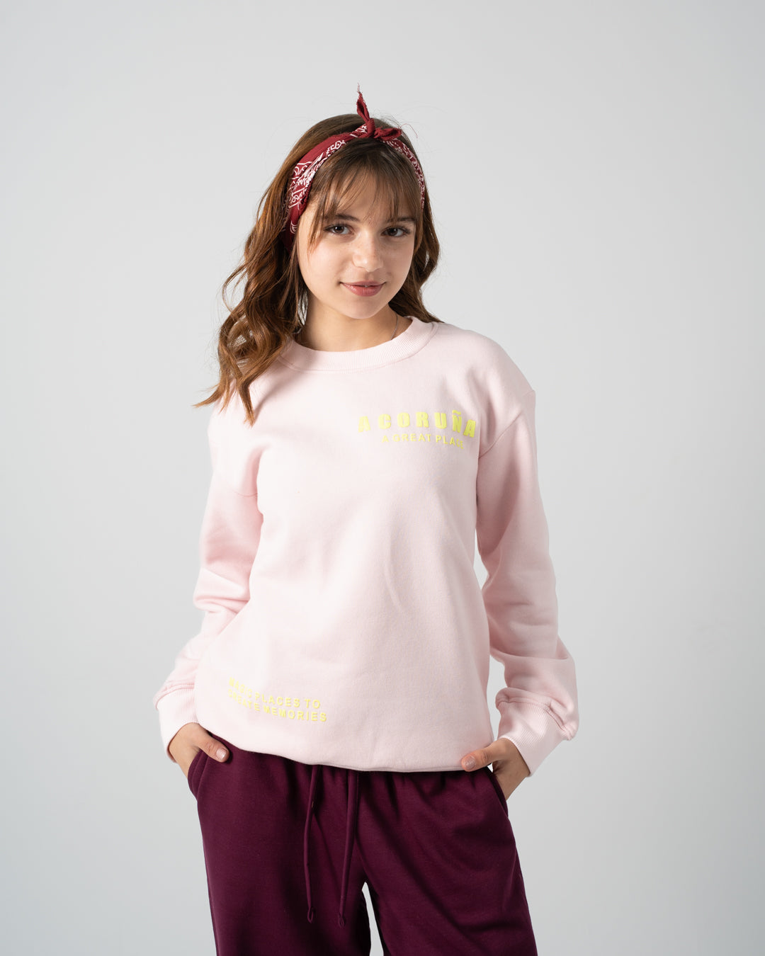 Double Printed Girl SweatShirt