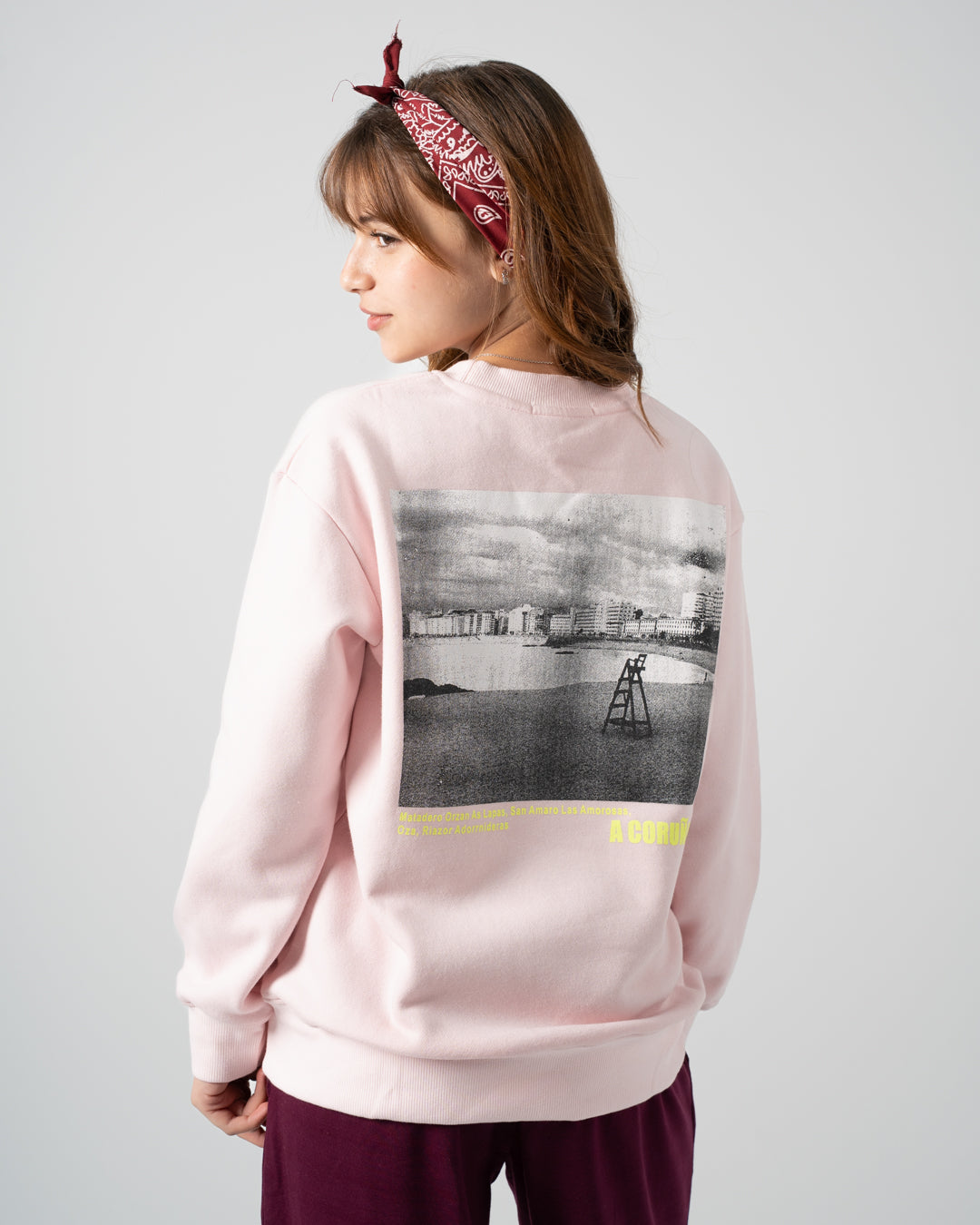 Double Printed Girl SweatShirt
