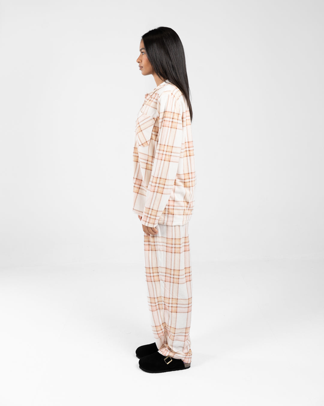 Women Plaid Pyjamas