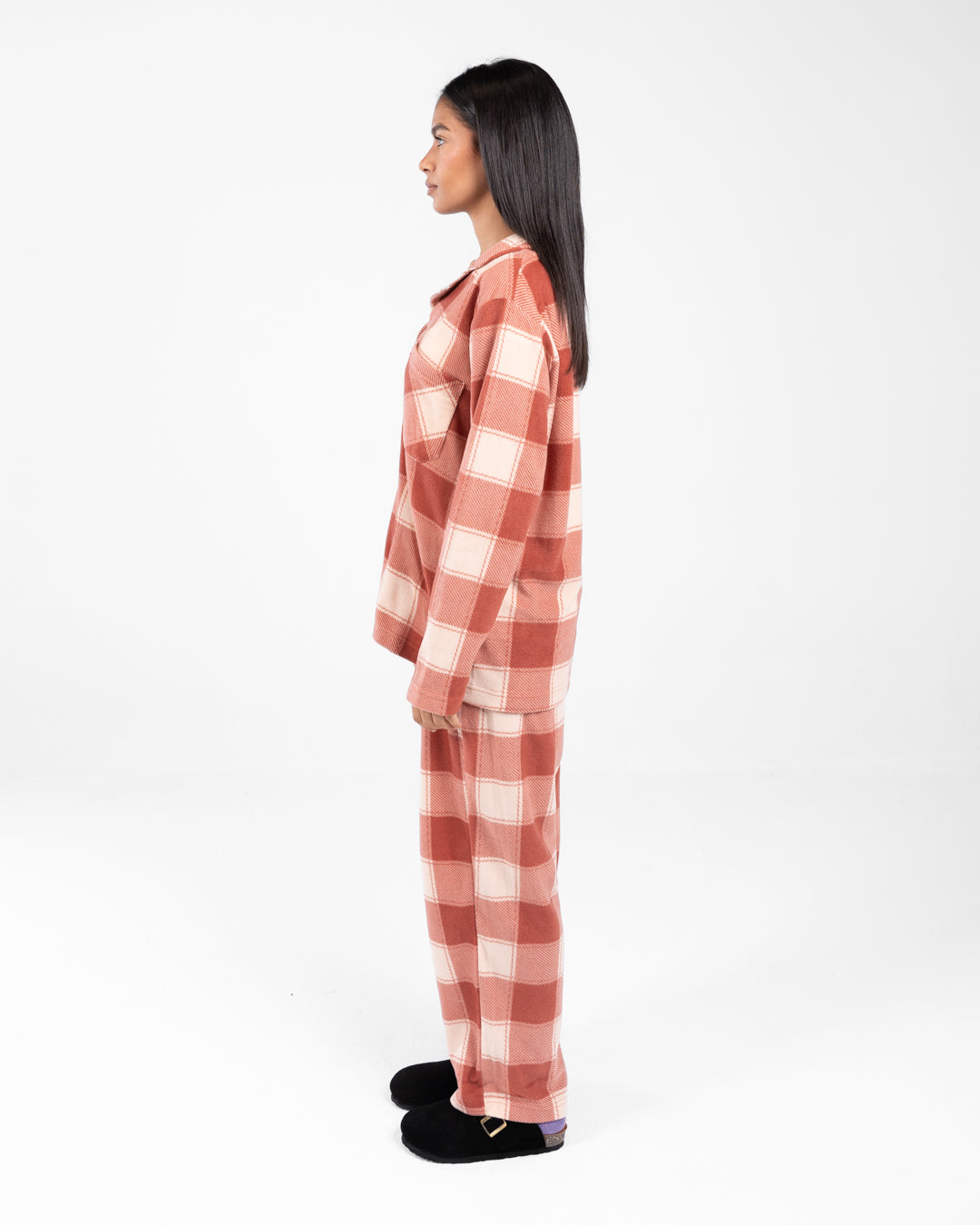 Women Plaid Pyjamas