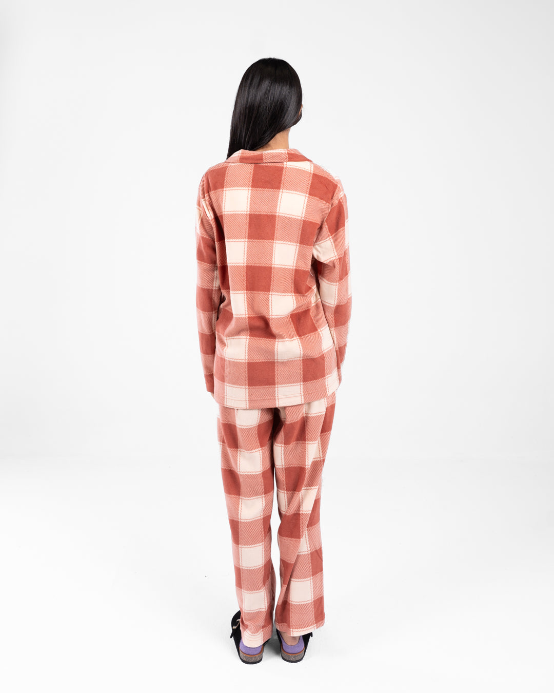 Women Plaid Pyjamas