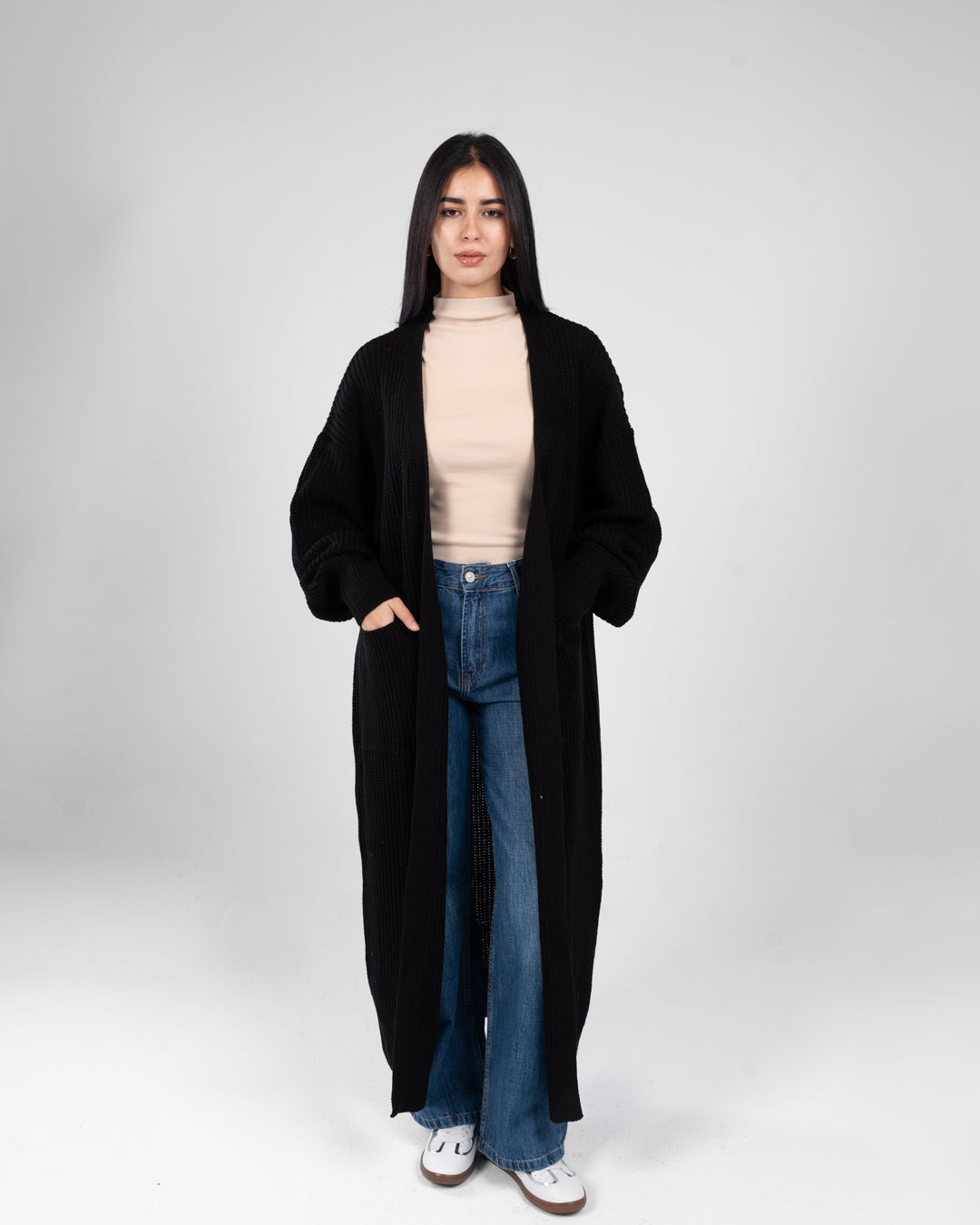 Women Open Cardigan Pullover