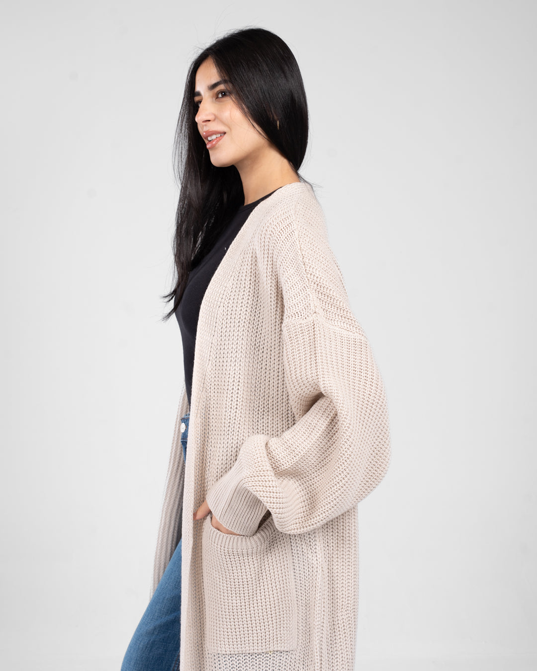 Women Open Cardigan Pullover
