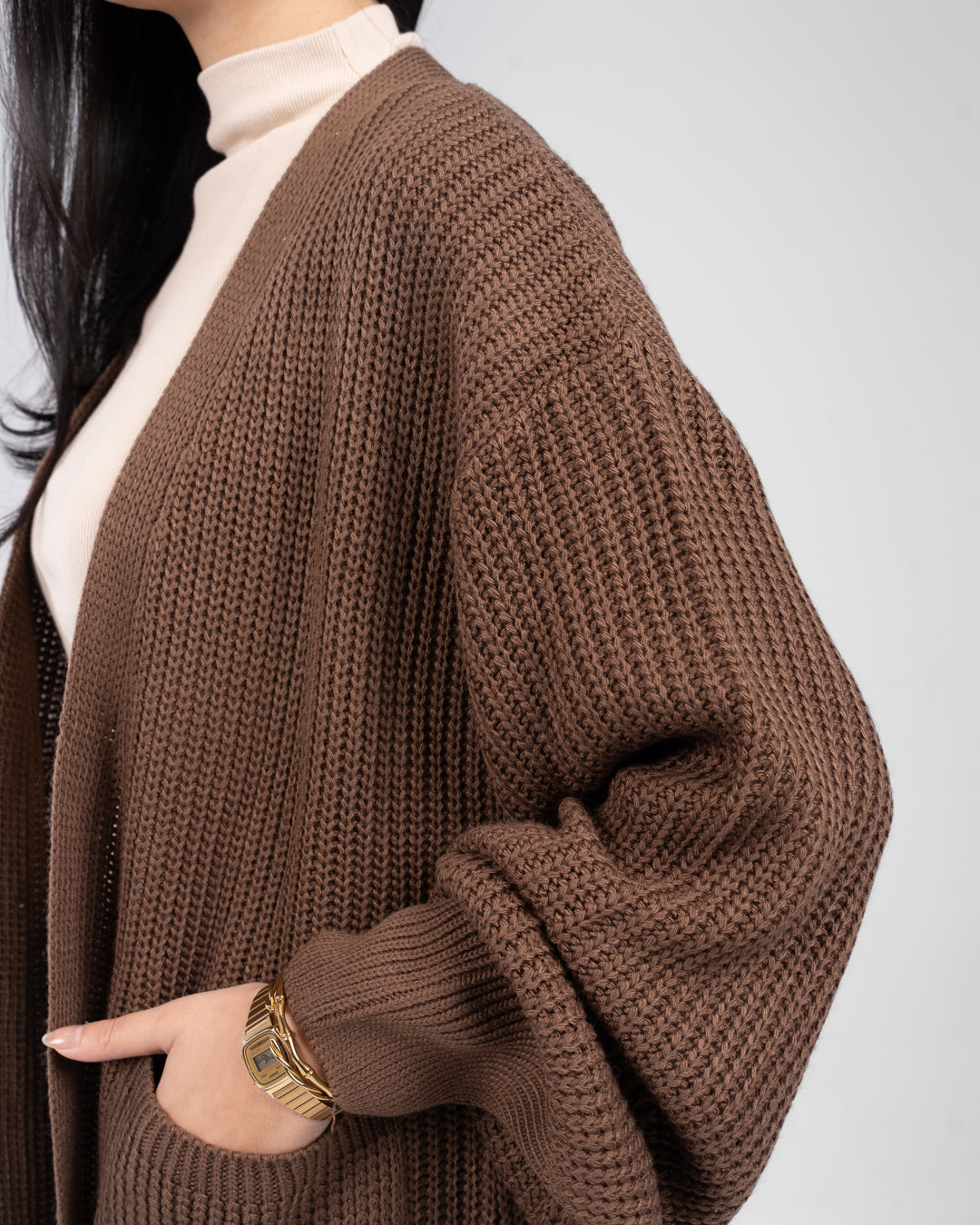 Women Open Cardigan Pullover