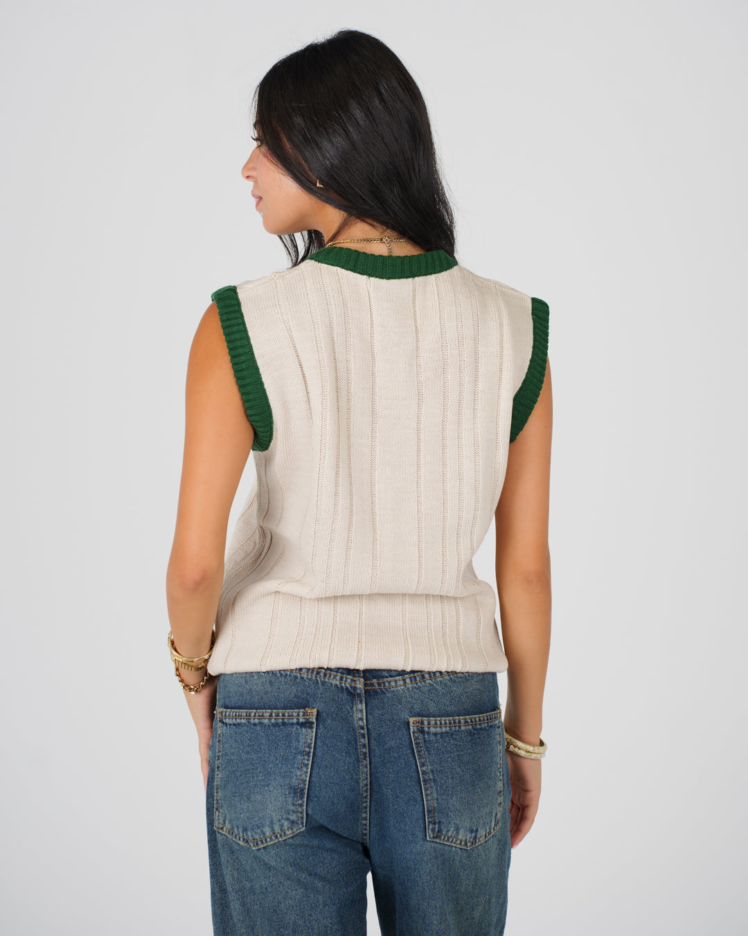 Women Knitted Gillet