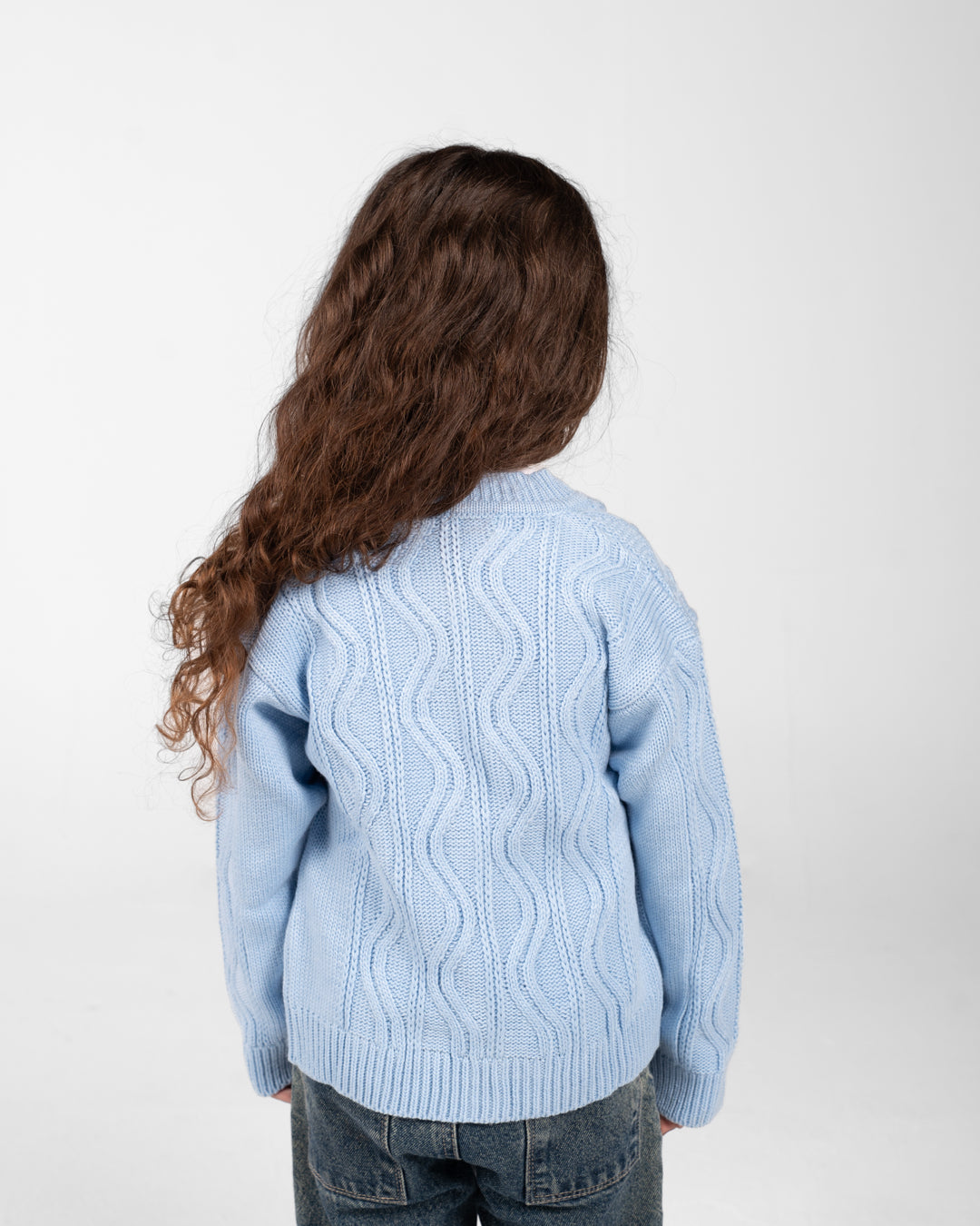 Girls Buttoned Pullover