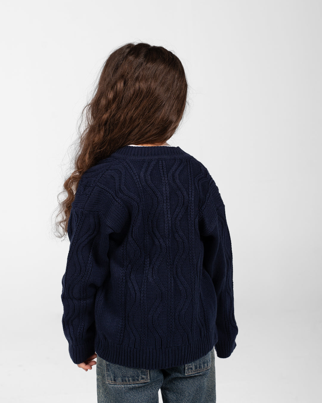 Girls Buttoned Pullover