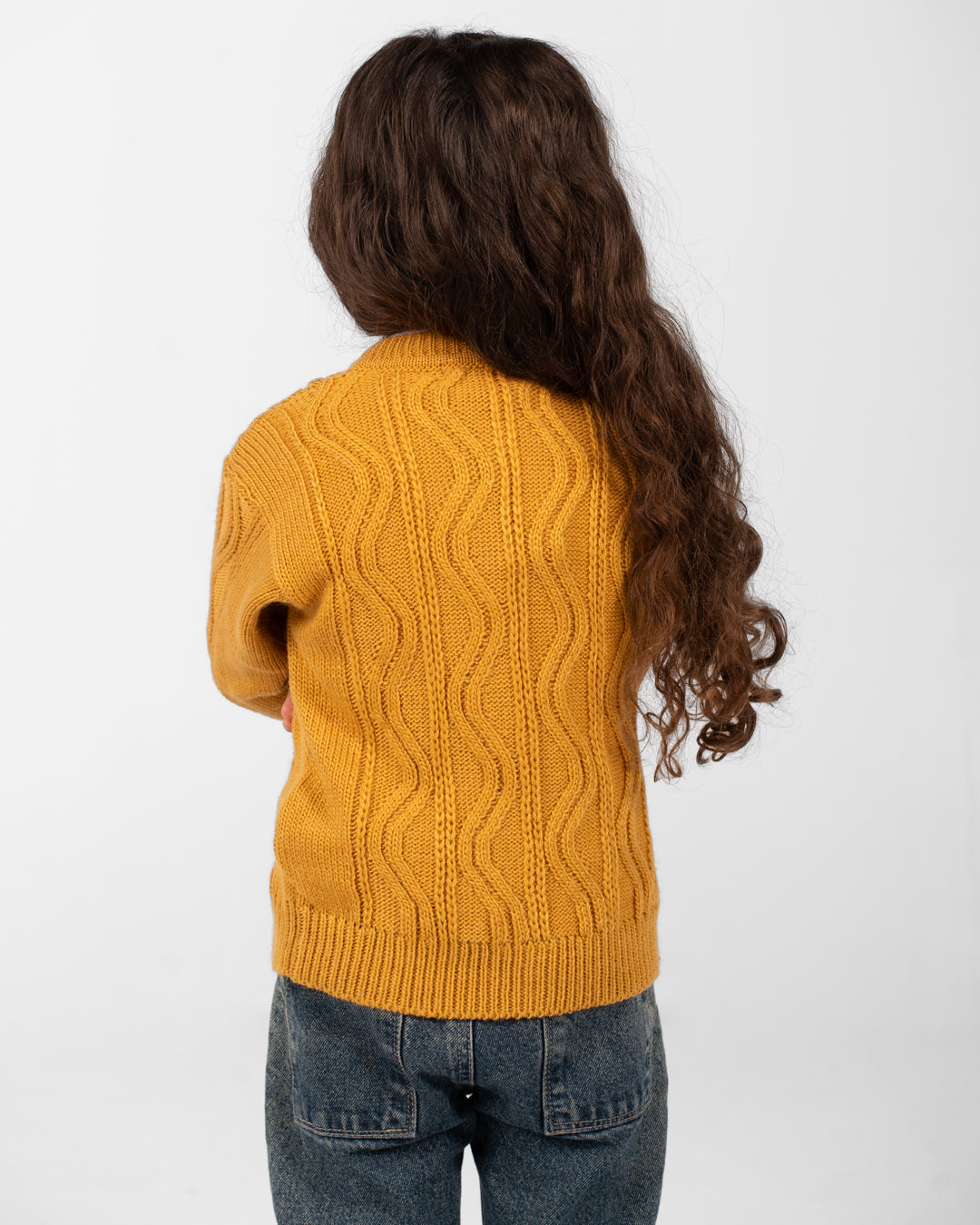 Girls Buttoned Pullover