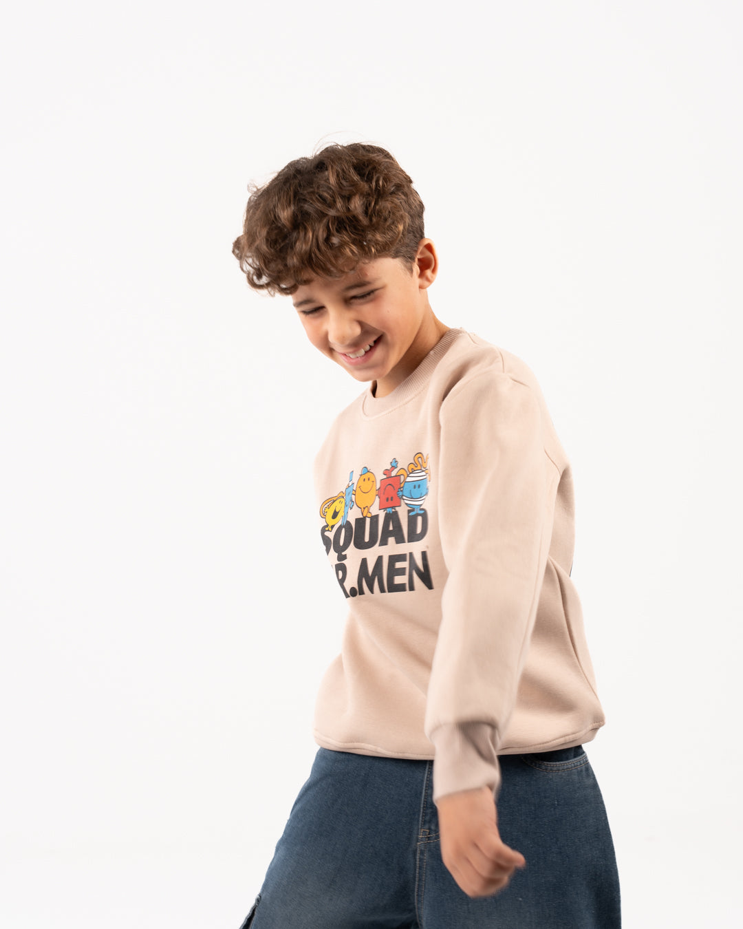 Squad Boys Printed Sweatshirt