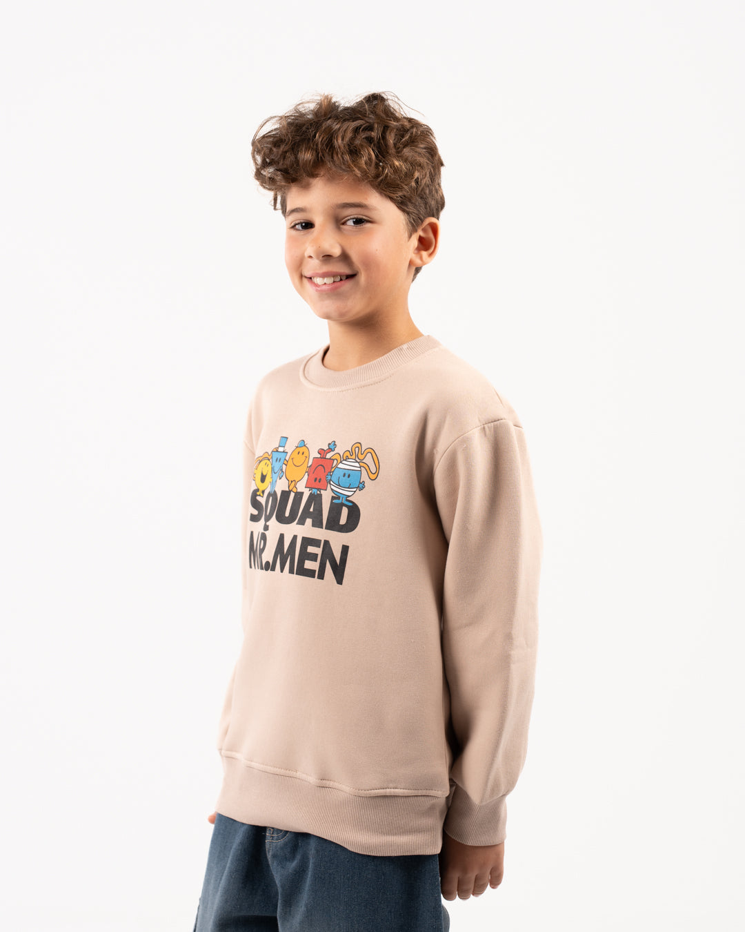 Squad Boys Printed Sweatshirt